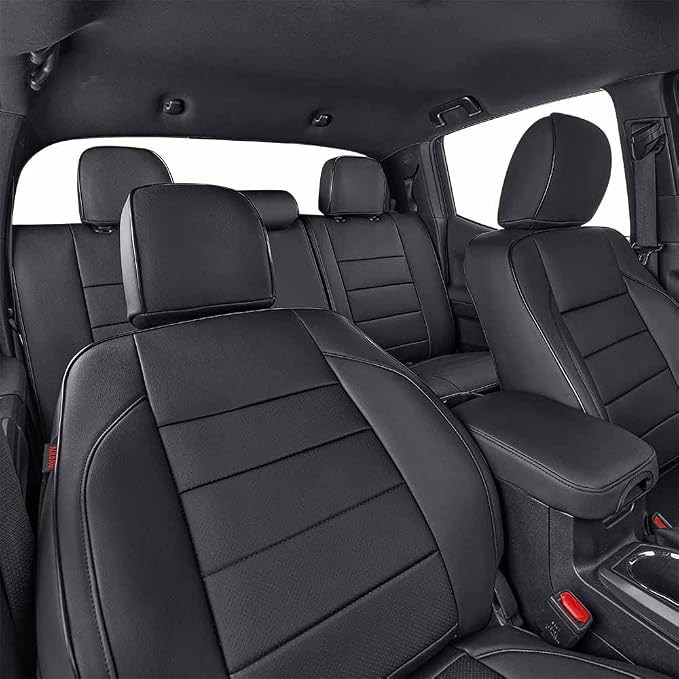 EKR Custom Fit Tacoma Leather Car Seat Covers - Image 6