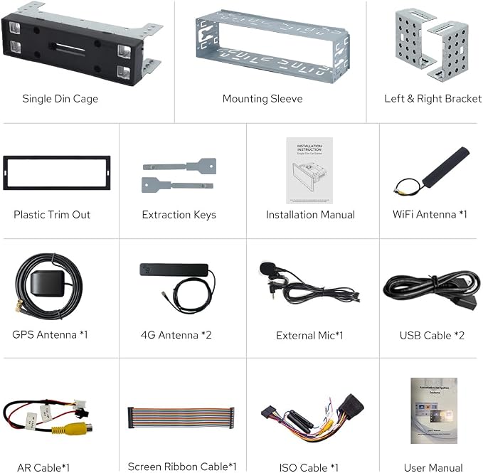 Joying Single Din Touchscreen Radio 10.1 Inch Car Stereo - Image 7