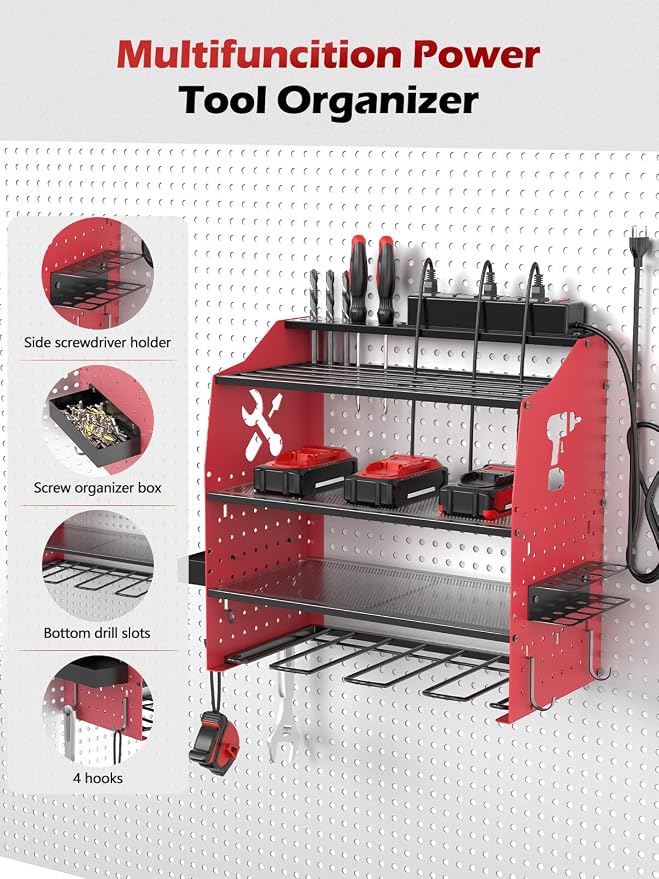 Power Tool Organizer Wall Mount - Image 9