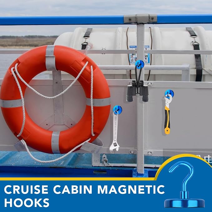 LOVIMAG Cruise Ship Essentials, 110Lbs Cruise Door Magnets, Magnetic Hooks - Image 7