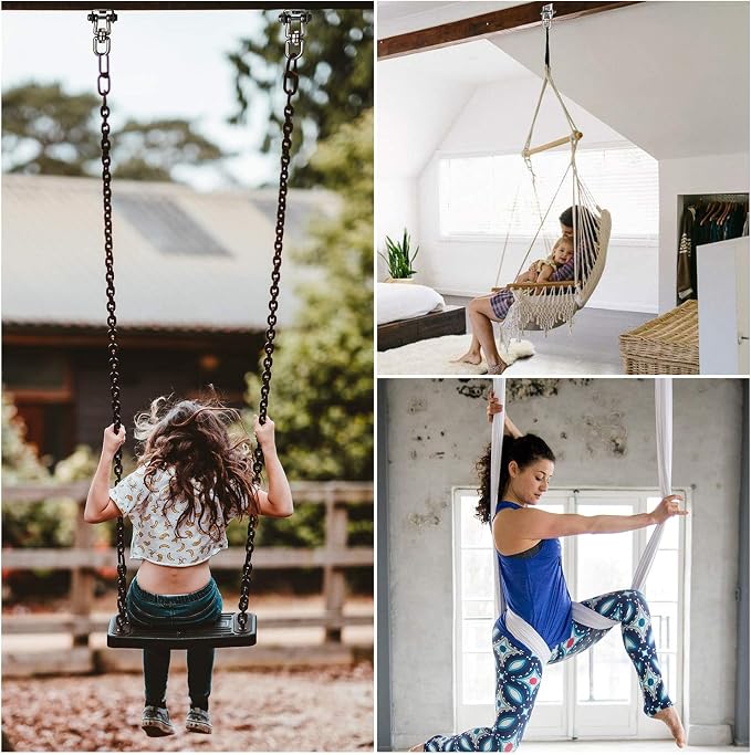 Heavy Duty Swing Hangers for Wooden Sets 2000 LB Capacity Hammock Hanger 360 - Image 8