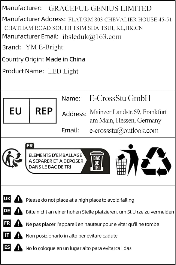YM E-Bright RGB Car Led Strip Lights - Image 7