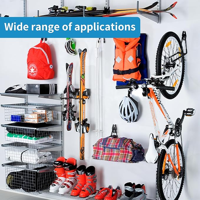 Garage Storage Utility Hooks,Garage Garden Tool Organizer,Steel Wall Mount Hooks - Image 7