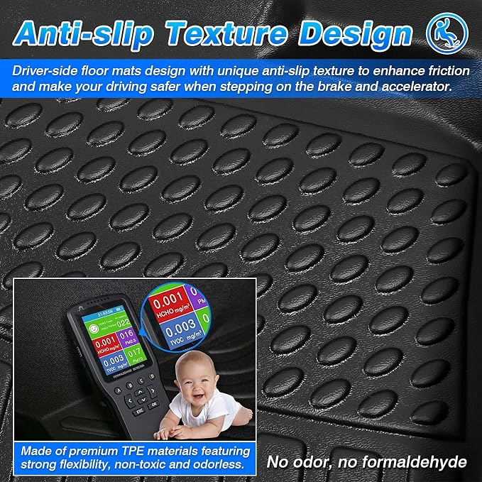 Cartist Custom Fit for Floor Mats 2014-2023 Chevrolet Chevy Trax / 2013-2023 - Image 7