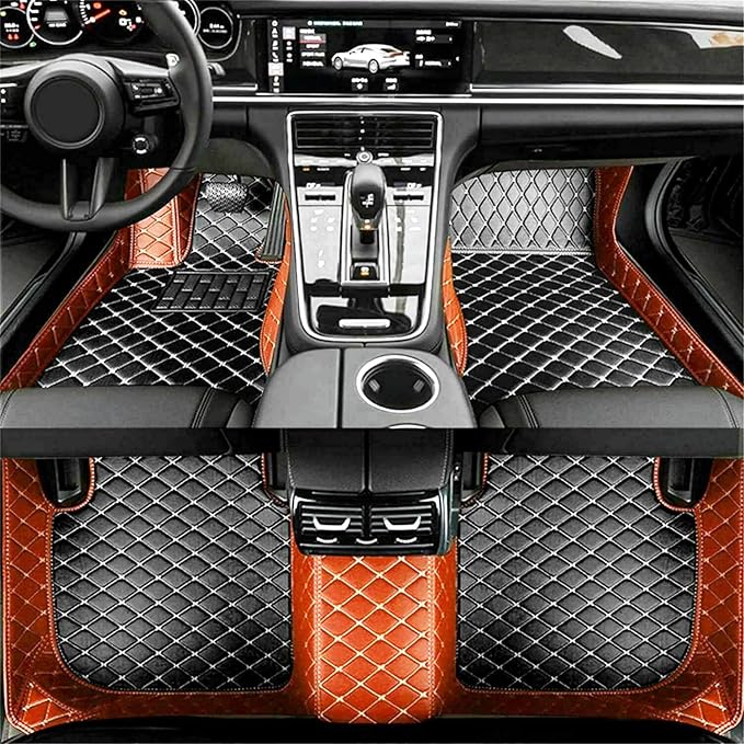 Custom All-Weather Protection Luxury Leather Floor Mats - Image 9