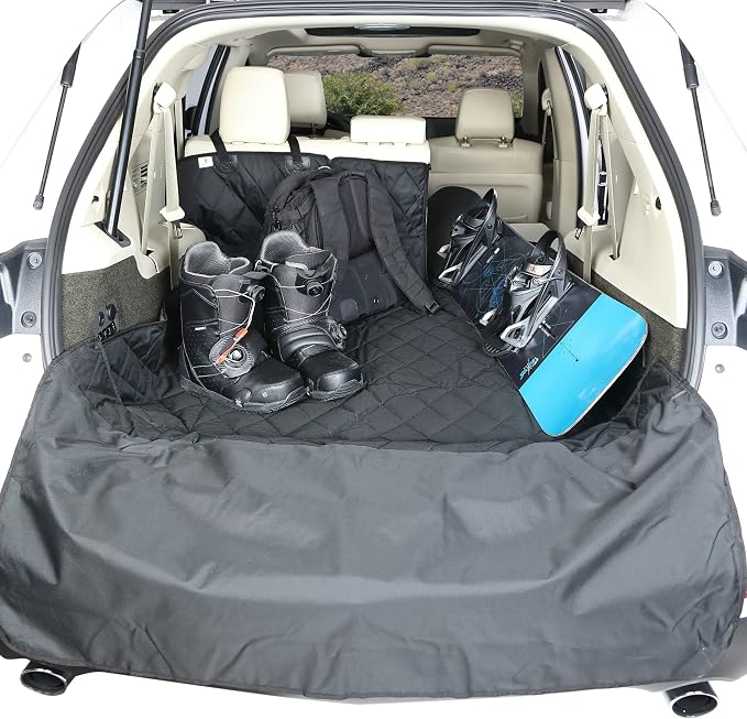 4Knines SUV Cargo Liner for Dogs, Trunk Mat for SUV, Durable Cargo Cover - Image 9