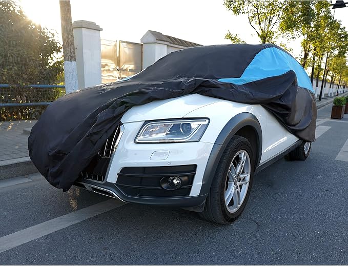MORNYRAY Waterproof Car Cover All Weather Snowproof UV Protection Windproof - Image 8