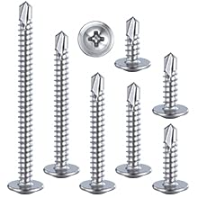 Wensilon #10×5/8”for Sheet Metal Self-Tapping Screws 410 Stainless Steel Truss - Image 5