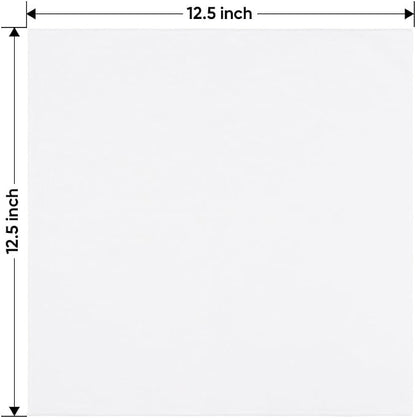 HOMEXCEL White Microfiber Cleaning Cloth 50 Pack, 12.5 x 12.5 inch Microfiber - Image 7