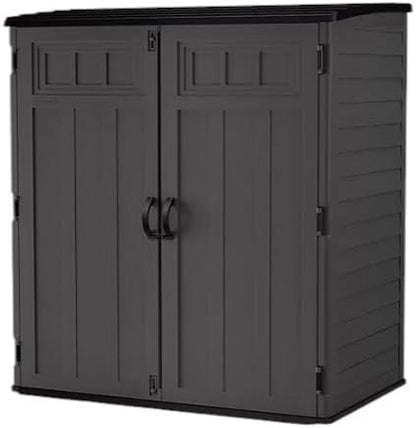 Outdoor Storage Shed, Extra Large Vertical, Dark Gray by Unknown