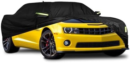 Waterproof Car Cover for Chevrolet Camaro 2010-2022 240T Outdoor Full Car Cover by XUKEY