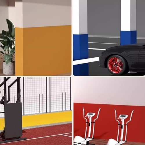 Self-Adhesive Grey Rubber Foam Garage Wall Protectors - Image 7