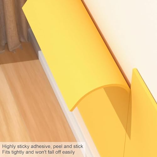 Self-Adhesive Grey Rubber Foam Garage Wall Protectors - Image 4