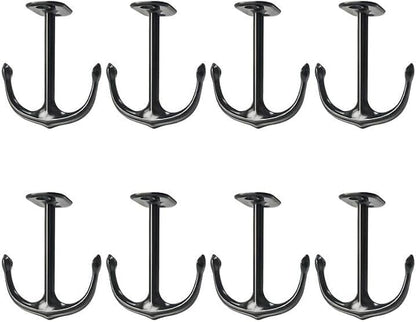 Anchor Two Prong Ceiling Hook for Closet Top Bathroom Kitchen Cabinet Garage by DEEKOUDT