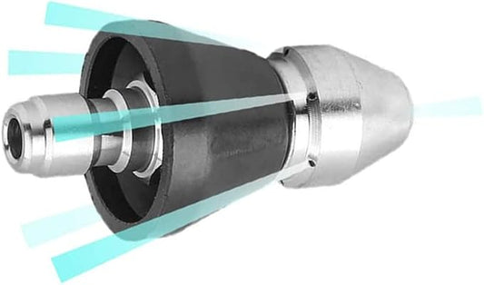 Pressure Washer Sewer Jetter Nozzle by MIZORLIE