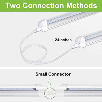 hykolity 6 Pack 4FT LED Shop Light, 6500K Super Bright White, V Shape - Image 4