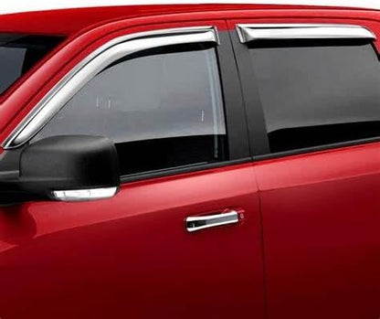 Chrome Side Window Visors Vent Deflector - Image 4