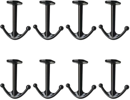 Ball Two Prong Ceiling Hook for Closet Top Bathroom Kitchen Cabinet Garage Pack by DEEKOUDT
