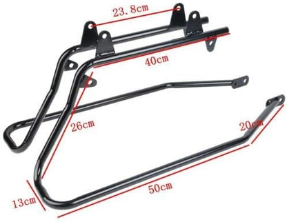 XFMT Hard Saddlebags Saddle Bag & Conversion Brackets - Image 6
