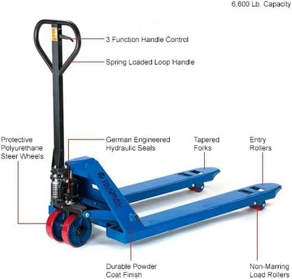 Global Industrial High Capacity Pallet Jack - Image 6