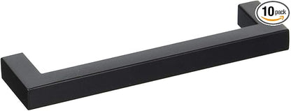 goldenwarm 10 Pack 5 Inch Black Cabinet Handles by goldenwarm