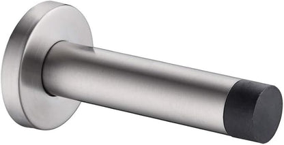 JQK Door Stopper, 304 Stainless Steel Thicken 1mm Sound Dampening Door Stop by Homeimprovement