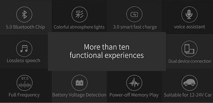 Bluetooth 5.0 Car Audio Transmitter | HD Sound, Fast 20W PD & QC3.0 Charging - Image 3