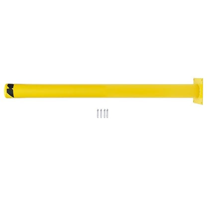 Safety Bollard Post 60'' Height Bollard Post Yellow Steel Pipe Parking Barrier by RudiUsoy