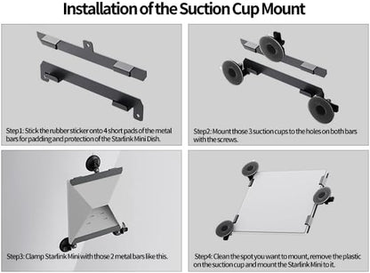 Starlink Mini Sunroof Suction Cup Mount, Sticky Suction Cup Mount - Image 5