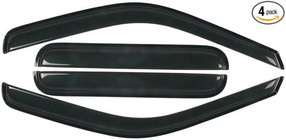 4 PCS Rain Guards Fit for 1999-2016 Ford F250 F350 F450 F550 SuperCrew Super by CHYKORLA