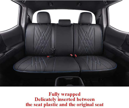 EKR Custom Fit Tacoma Leather Car Seat Covers - Image 6