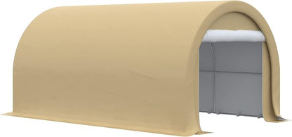 Outsunny 10' x 16' Carport, Heavy Duty Portable Garage Storage Tent - Image 9