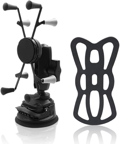 Strg Phone Mount with Twist-Lock Suction Cup Base, Universal Phone Holder by Strg