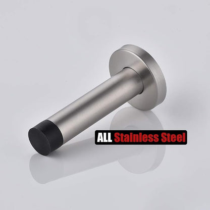JQK Door Stopper, 304 Stainless Steel Thicken 1mm Sound Dampening Door Stop - Image 7