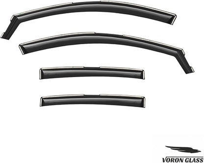 Voron Glass in-Channel Extra Durable Rain Guards - Image 7