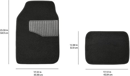 Amazon Basics Universal Fit Rubber Carpet Floor Mats - Image 5