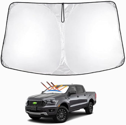 T TGBROS Windshield Sun Shade Custom Fit by TTGBROS