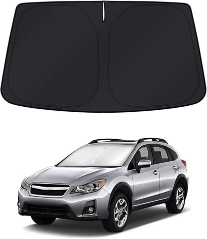 KUST Windshield Sun Shade for Subaru XV Crosstrek 2013–2017 Window Shade Sun by KUST