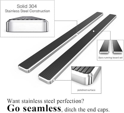 APS Wheel to Wheel Running Boards 6in Compatible - Image 5
