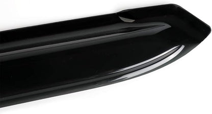 4pcs Outside Mount Style Window Rain Guards Durable Side Wind Deflectors Dark - Image 4