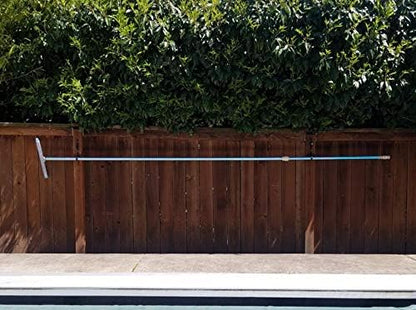 Pool Pole Hanger Premium 4pc Black Aluminium Holder Set by Aquatix Pro - Image 5