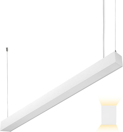Maxxima 4 ft. LED Linear Light, Up and Down Adjustable Light Output, 3 CCT by MaxximaLEDLighting