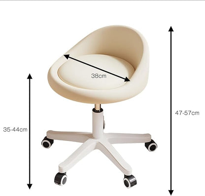 Rolling Stool Set of 4 Rolling Hydraulic Salon Stool - Image 2