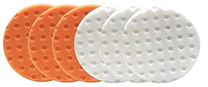 Smart Foam Pads Dual Action 5.5 inch Cut and Polish Combo | Perform 2-Step by LakeCountryManufacturing