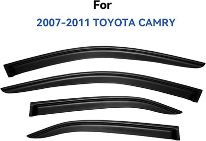 Window Visors Rain Guards for 2007 2008 2009 2010 2011 Toyota Camry, - Image 2