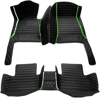 Custom Colors Car Floor Mats Black Pink by Unknown