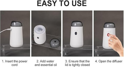 Waterless Diffuser for Essential Oil, Rechargeable Mini Aromatherapy Diffuser - Image 9