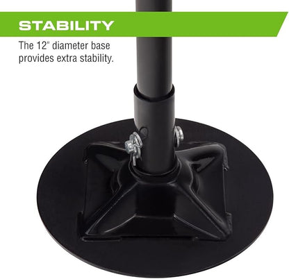 Arcan 1, 500 lb Underhoist Support Stand, Short Style, 48–76 Inch Height Range - Image 4