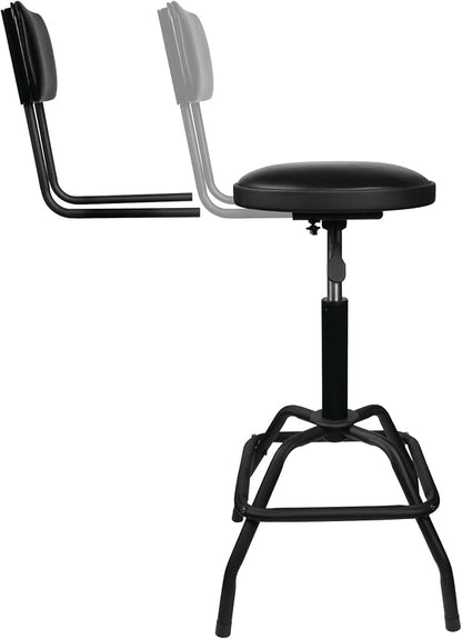 Performance Tool W85016 Pneumatic Stool w/Removable Backrest - Image 7