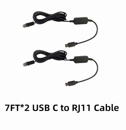 USB C to RJ11 Radar Detector Power Cord Cable - Image 3